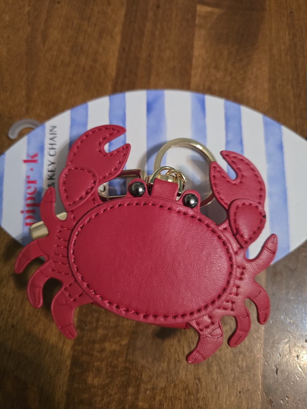 Piper Crab Bag Charm & Key Chain - Picture 3 of 4